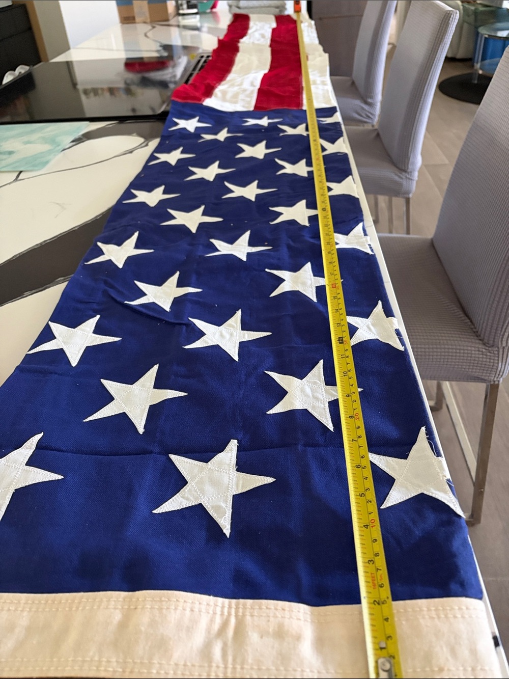 Extra Large American Flag - see pic for length